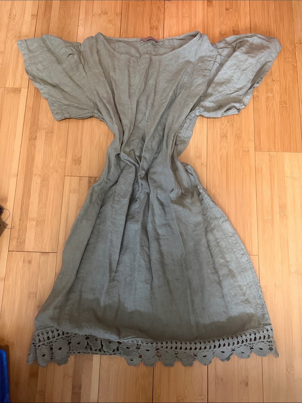 Saiph Lab Made In Italy 100% Linen Dress